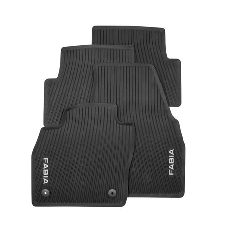 2022 Fabia Rubber mats