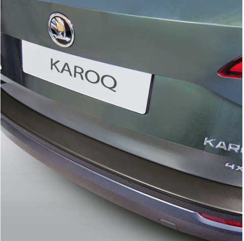 SKODA Karoq Matt Black Rear Bumper Protector (Fully Fitted Price)