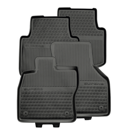 SKODA Superb Front Rubber Mats