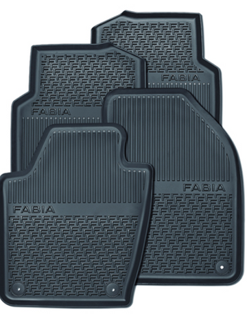 SKODA Fabia Front Rubber Mats