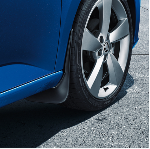 SKODA Fabia Front Mud flaps (Fully Fitted Price)
