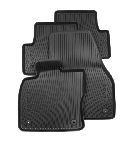 SKODA Karoq Front Rubber Mats