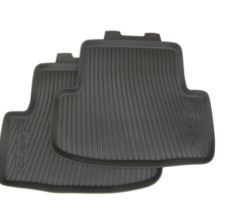 SKODA Karoq Rear Rubber Mats