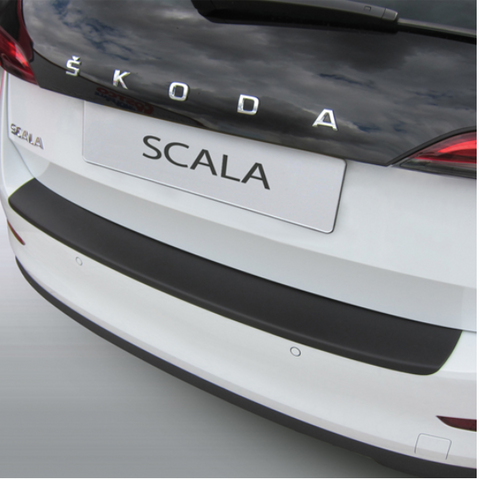 SKODA Scala Matt Black Rear Bumper Protector (Fully Fitted Price)