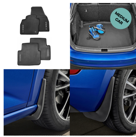 Skoda Scala Rubber Protection Pack (Fully Fitted Price)