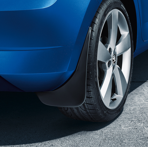 SKODA Fabia Rear Mudflaps (Fully Fitted Price)