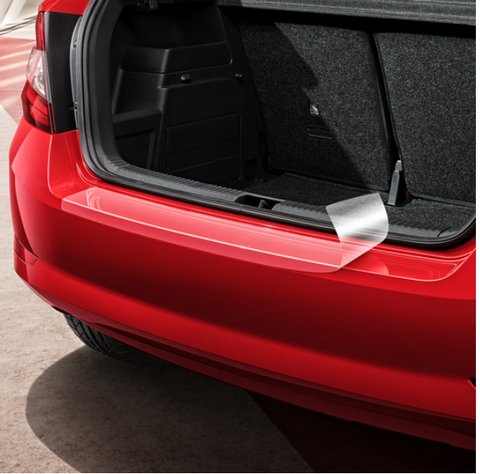 SKODA Fabia Estate Transparent Rear Bumper Protector (Fully Fitted Price)