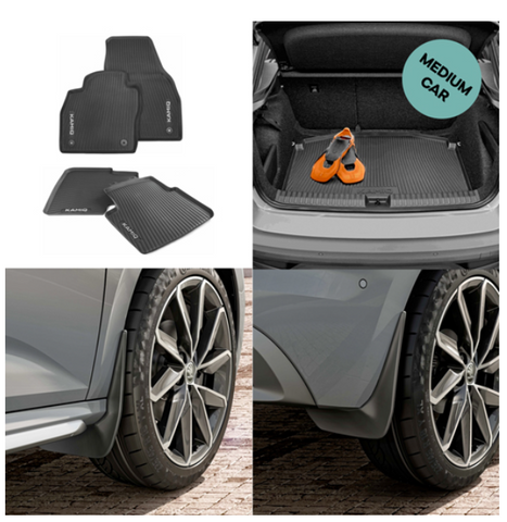 SKODA Kamiq Rubber Protection pack (Fully Fitted Price)
