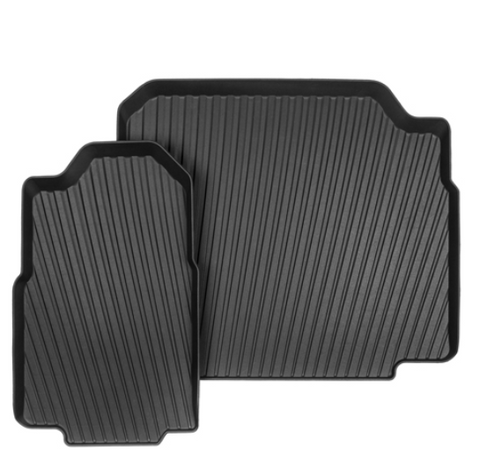 Rubber boot liner for Skoda Kodiaq, from 2017- | 7 seater | 3rd row of  seats flat