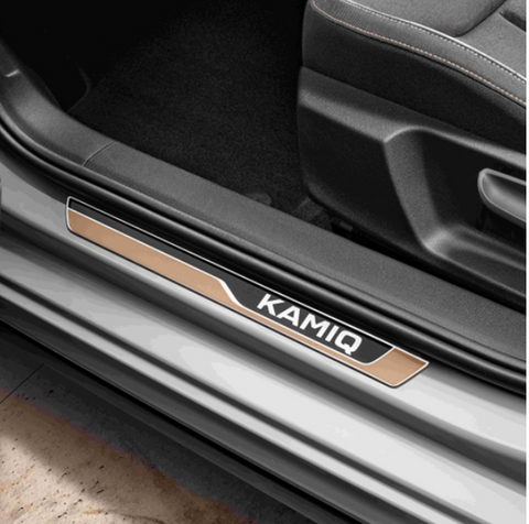 SKODA Kamiq Copper Door Sill Protector (Fully Fitted Price)