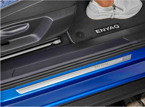 SKODA Enyaq Stainless Steel Door Sill Protector (Fully Fitted Price)